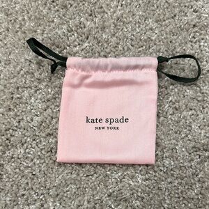 Kate Spade Blush Pink Satin Pouch
